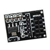 SONONIA Nrf24l01　ワイヤレス　トランシーバ　モジュール用　8ピン　ソケットアダプタボード　スマートカー　ロボット