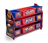 Delta Children 9 Bin Plastic Organizer, Cars by Delta Children [並行輸入品]