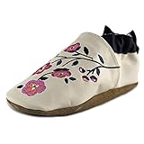Robeez Floral Mania ベビー 米国 18-24 Months ホワイト ブーツ [並行輸入品]