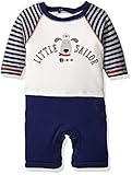 ABSORBA Baby Boys' Polyfill Coverall Blue/Red 3/6 [並行輸入品]