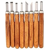 NOPTEG 彫刻刀 8本セット 篆刻刀 DIY工具 木工 木彫り 図工・工作・美術・趣味用としても使えます