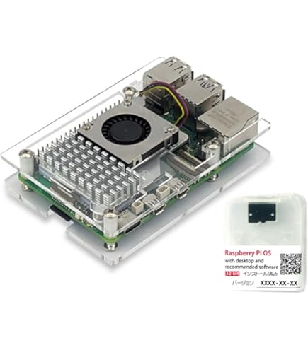 Amazon.co.jp: 共立電子産業 ラズパイ5 8GB アクリルベース