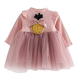 Zhengpin DRESS ベビー・ガールズ US サイズ: 6 Months カラー: ピンク