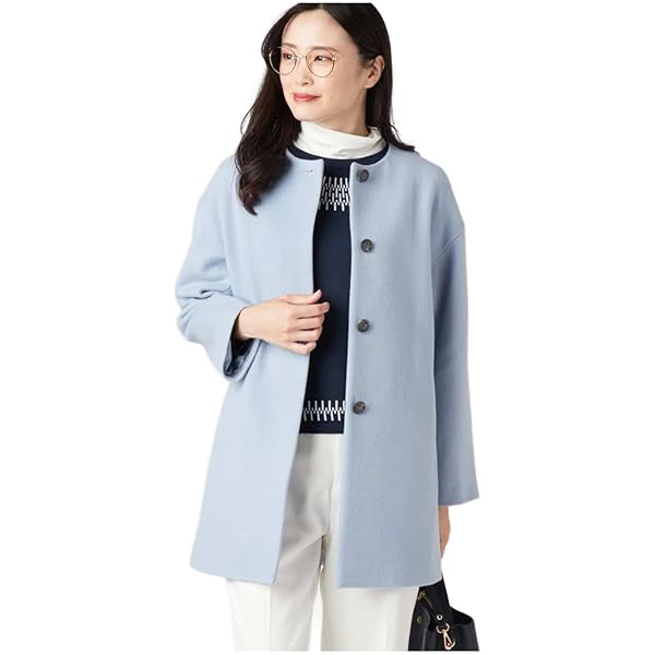 Amazon | [ニューヨーカー] ウールシャルムビーバー Pコート ライト