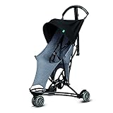 クイニー 【日本正規品保証付】 ジャズ エアー YEZZ AIR ブラック&ホワイト 3輪ベビーカー 旅行用ベビーカー 軽量 QNY1765419000