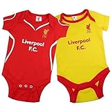Baby Clothing - Official Liverpool FC Baby Bodysuit (12 - 18 Months) - Novelty Baby Football Gift Id