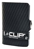 I-Clip アイクリップ 牛革クレジットカードケース カーボンパターン ブラック