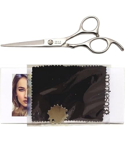 Amazon.co.jp: montesoro 5点 右利き すきばさみ ヘアカットハサミ