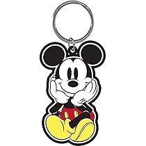 Amazon | ディズニー ミッキーマウスの顔 手のひらキーチェーン