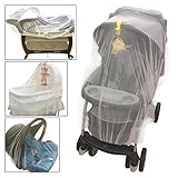 Crocnfrog Mosquito Net for Strollers, Carriers, Cradles, Car Seats. Designed For Cribs, Bassinets, M