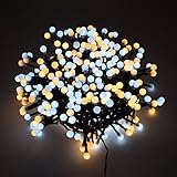 Honxee SL02 Decorative Colorful String Light 26FT 400 LEDS with 8 Lighting Modes Waterproof Flexible