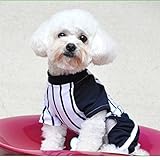 (プチプライム) Petit Prime ユニフォーム ナンバリング ドッグウェア 犬 服 コスチューム 可愛い サッカー 野球 スポーツ お散歩 動きやすい (M, ネイビー)