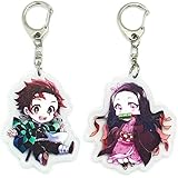 EBTY-Dreams Inc. - Set of 2 DS Acrylic Keychain Nezuko Kamado, Tanjirou v2