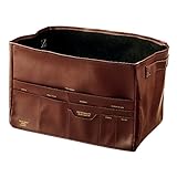 革製収納ボックス ツールズ ブラウン LW-2569BN LW-2569BN