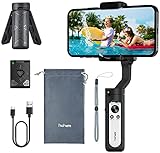 hohem X2 スマホジンバル スタビライザー 3軸 Bluetoothリモコン付き 10時間稼働 手ブレ補正