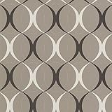Beacon House 450-67351 Circulate Retro Orb Wallpaper, Sepia [並行輸入品]