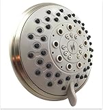 Vida Alegría 5インチSpashower 5 +高圧力2.5 GPMシャワーヘッド5スプレー+ water-saver 5 inch diameter 5PLUS-BN
