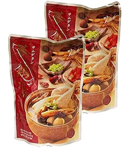 Amazon | 大ボリューム！参鶏湯 サムゲタン 1kg / ハウチョン 鶏