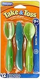 The First Years Take & Toss Toddler Flatware, 12 Pack by The First Years [並行輸入品]