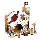 Teamson Kids - Pirate Table Top Play Set [並行輸入品]