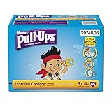Pull-Ups Training Pants with Learning Designs for Boys, 3T-4T, 66 Count (Packaging May Vary) by Pull
