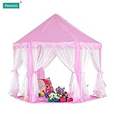 Pericross girl's pink fairy tail hexagon gauze tent [並行輸入品]