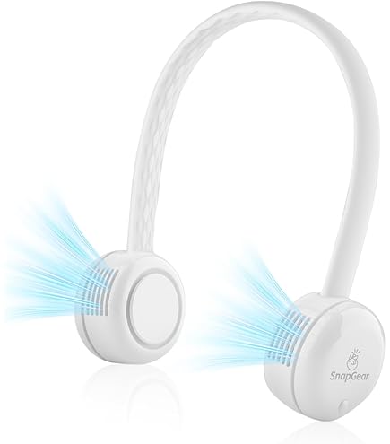 Amazon.co.jp: ダンスーン FLEX 羽根なし首かけ扇風機【角度調整可能な