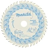 マキタ(Makita) 鮫肌プレミアムホワイト木工用 150mm チップソーブレード 40枚刃 A-67371
