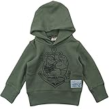 【H27年冬物】OFFICIAL TEAM(オフィシャル チーム) 裏毛“POPEYE"パーカートレーナー 100cm/KHAKI NO.OT-15AW-753