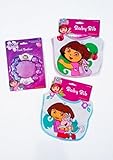 3 Piece Dora The Explorer Baby Bibs and Teether Set by Nickelodeon