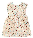 韓国の子供コットンエプロン防水ドレスベビーエプロン