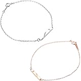 カナル4℃ ヨンドシー ペア ブレスレット アクセサリー シルバー ピンクゴールド ジュエリー セット 4C シンプル