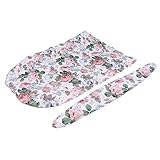 B Blesiya 全3スタイル 赤ちゃん 花柄 スワドル ラップ　ブランケット 寝袋 ヘッドバンド セット ソフトコットン - スタイル1