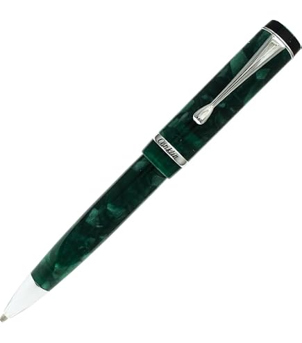 Amazon | Conklin Stylograph モザイクボールペン イエロー/ブルー 18K