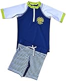FEDJOA SWIMWEAR ベビー・ボーイズ カラー: ブルー