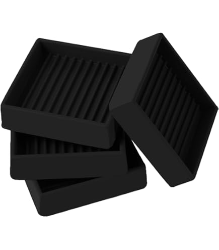 Silent Feet Anti-Vibration Riser for Beds - Superior All Surface Vibration  Barrier