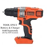 Black & Decker LDX220 20V MAX Lithium Cordless Drill Driver 2 Speed (BARE TOOL) Without battery [並行輸