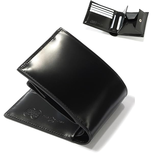 Amazon | [フライングホース] 二つ折り財布 ナチュラル コードバン