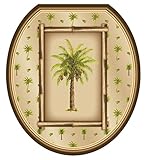 Bahamas Breeze Toilet Tattoo size Round [並行輸入品]