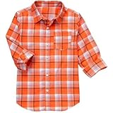 クレイジーエイト Crazy 8/ プラッド シャツ キャロット トップス長袖シャツ XS【並行輸入】