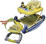 Big Oshi 2 In 1 Baby Activity Walker And Rocker, Purple/Banana by Big Oshi