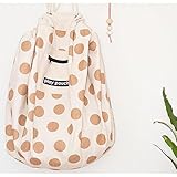 おもちゃ入れ プレイマット レイシークラシック（Lacey Classic) お片づけマット ドローストリング付きのお片付けプレイマット ストレージバッグ 片付けらくらく 便利グッズ お出かけに便利 