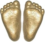 Basic 3D Handprint Footprint Baby Casting Kit Materials with Metallic Gold paint by BabyRice by Anik