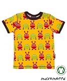 北欧ベビー服・子供服 半袖Tシャツ モンスター 9ヶ月-2歳 Maxomorraマクソモーラ Monster (86/92)