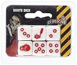 Zombicide: 6 White Dice Board Game [並行輸入品]