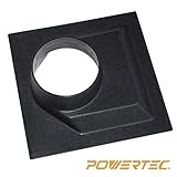 POWERTEC 70142 Jointer Dust Hood, 8-1/4-Inch X 8-1/4-Inch X 4-Inch [並行輸入品]