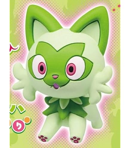 Amazon.co.jp: 【ニャオハ（つんつん）】ポケモン ニャオハいっぱい