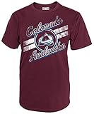 NHL Colorado Avalanche Mens NHL半袖T、マルーン、Xラージ