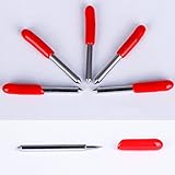 ローランドタイプ ローランド刃 カッティングブレード 互換品 45° 超硬刃 刃先細 5本セット GCC UK Roland