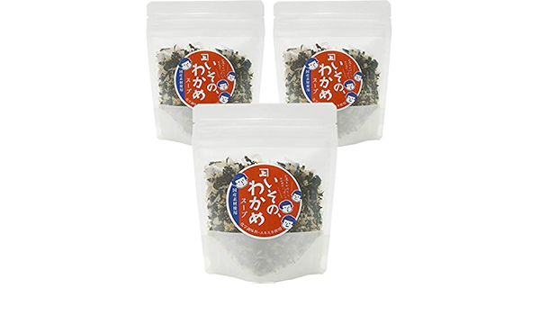 Amazon 国産 無添加 いその わかめスープ50g 3袋セット いその わかめスープ 乾燥わかめ 通販